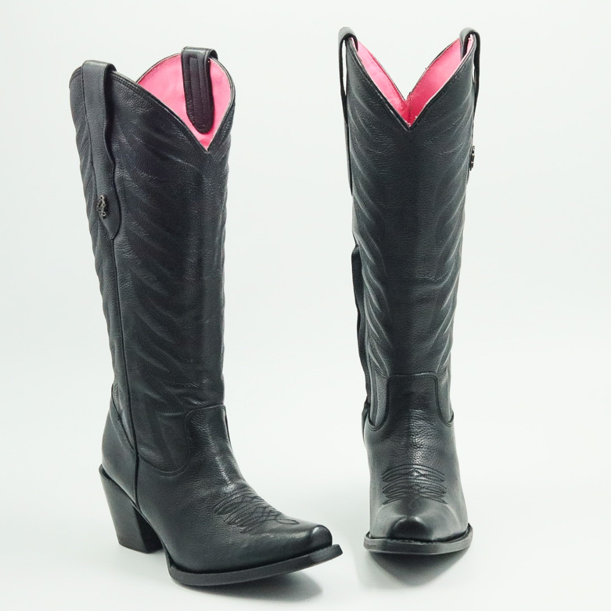 BOTA VAQUERA PARA DAMA DE PIEL MODELO BANDIDA