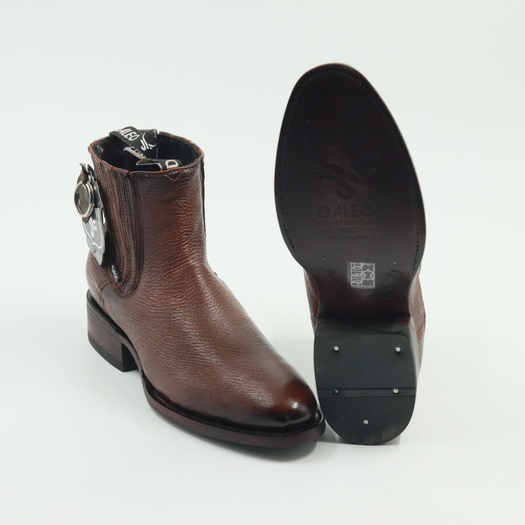 BOTIN VENADO OVAL PARA CABALLERO