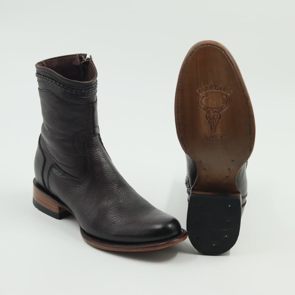 BOTIN VENADO OVAL PARA CABALLERO
