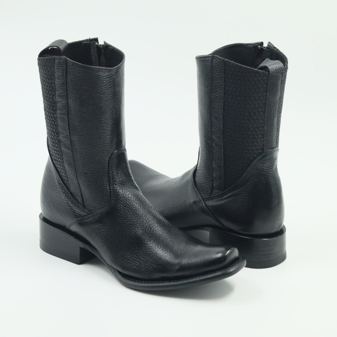 BOTA VENADO DUBAI PARA CABALLERO NEGRO