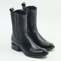 BOTA VENADO OVAL PARA CABALLERO NEGRO