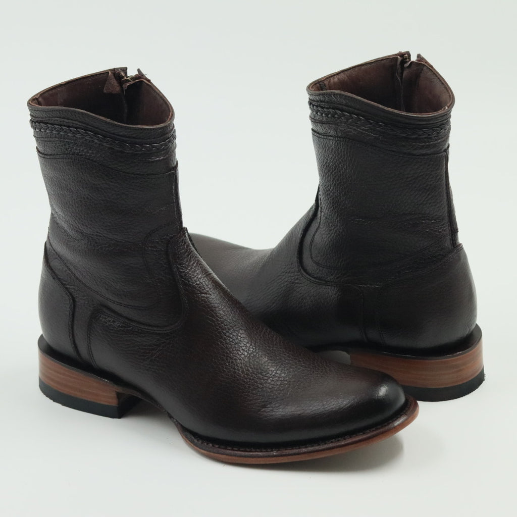 BOTIN VENADO OVAL PARA CABALLERO