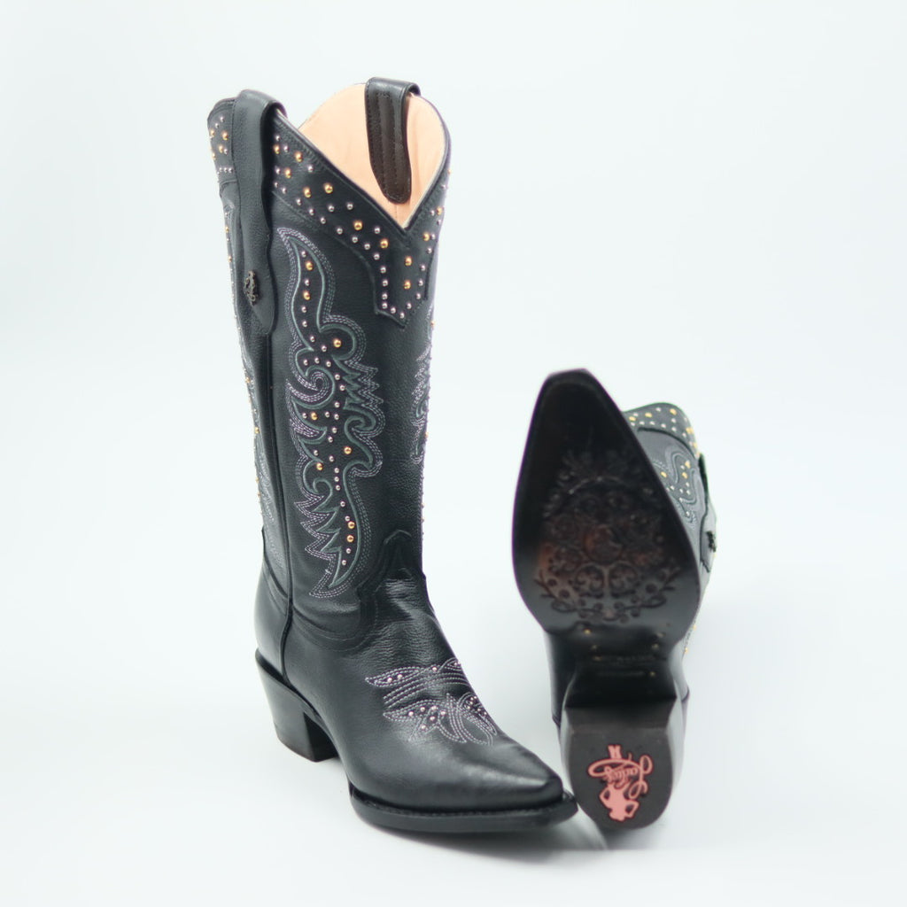 BOTA VAQUERA PARA DAMA DE PIEL MODELO DAKOTA