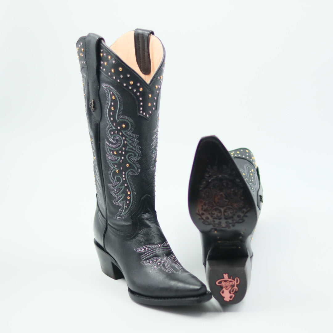 BOTA VAQUERA PARA DAMA DE PIEL MODELO DAKOTA