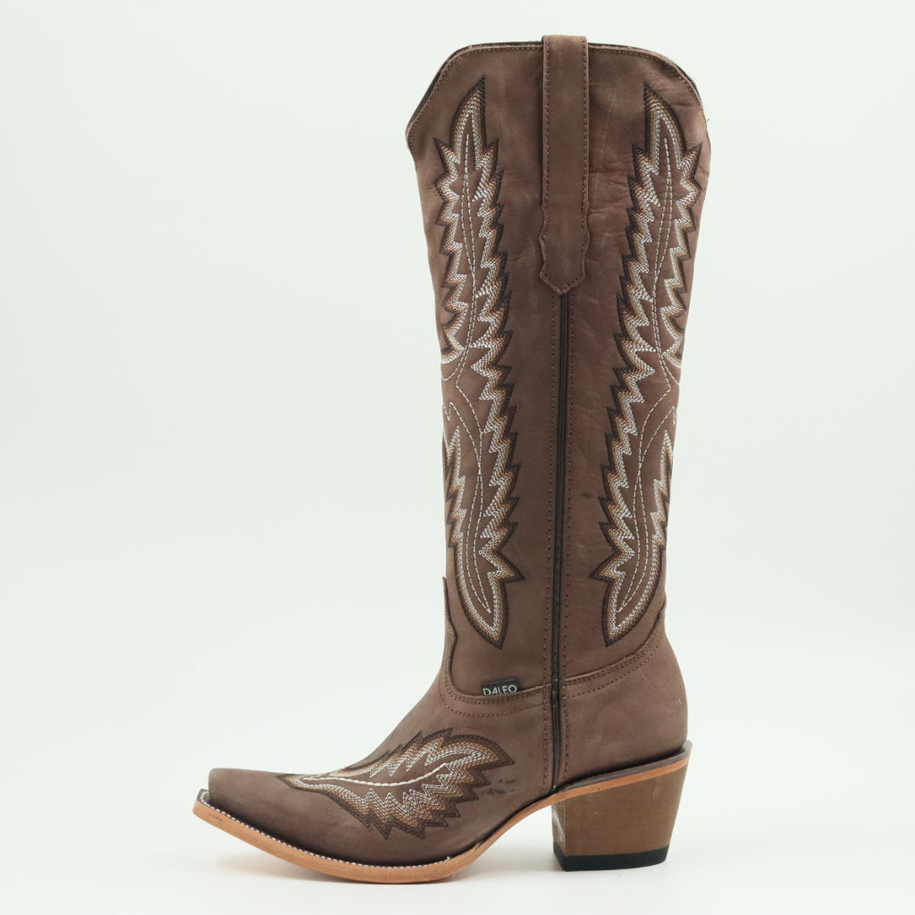 BOTA VAQUERA PARA DAMA DE PIEL MODELO TOSCANA