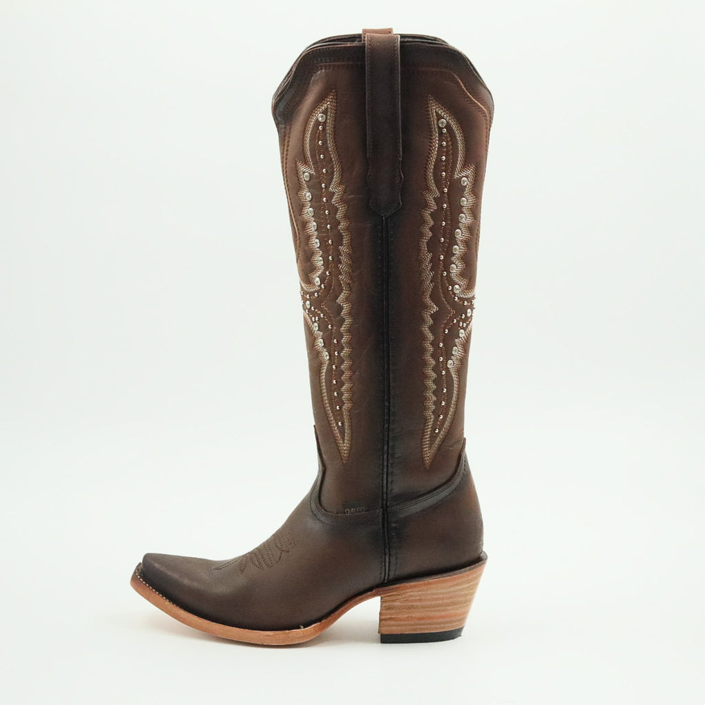 BOTA VAQUERA PARA DAMA DE PIEL MODELO AFRICA