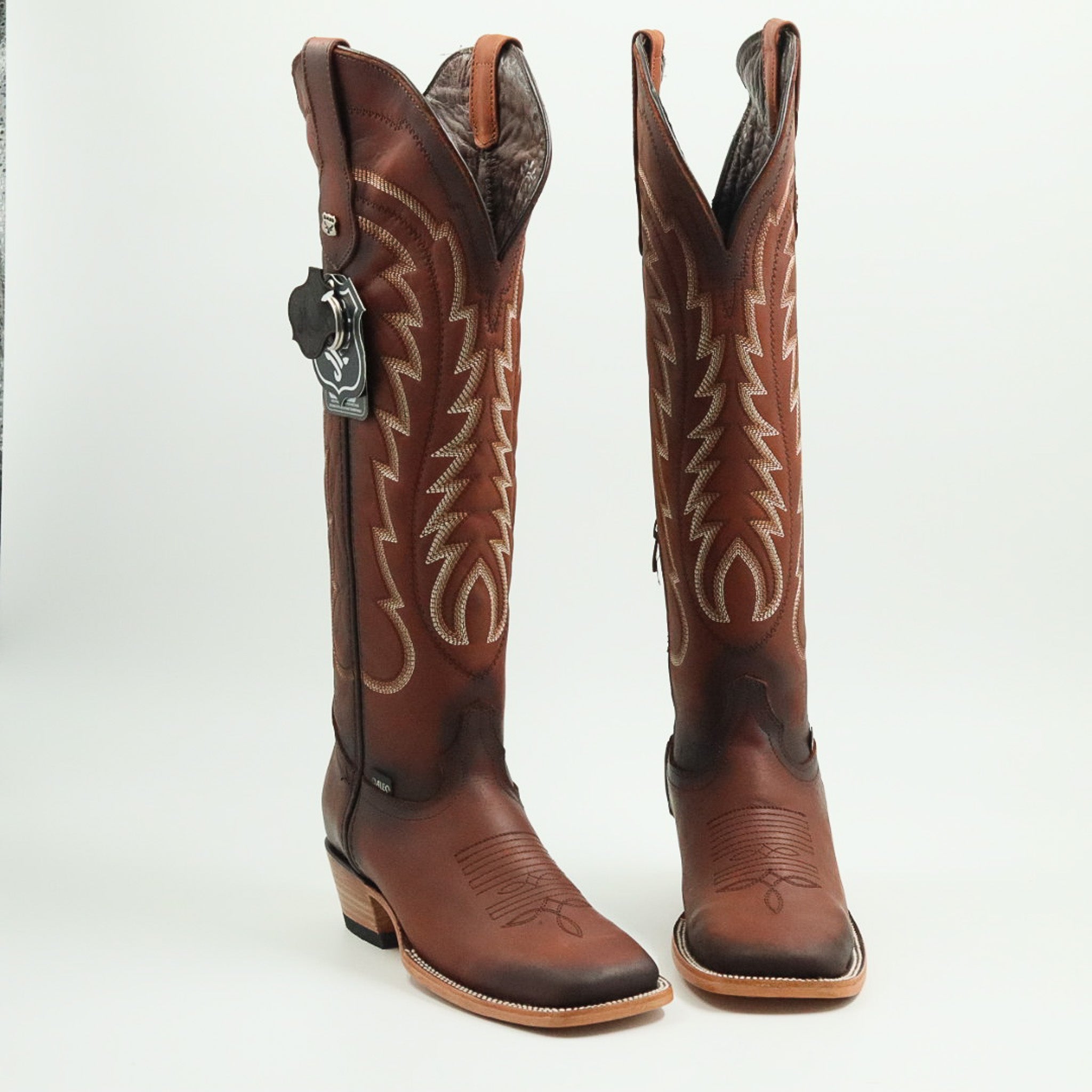 BOTA VAQUERA PARA DAMA DE PIEL MODELO KELLY