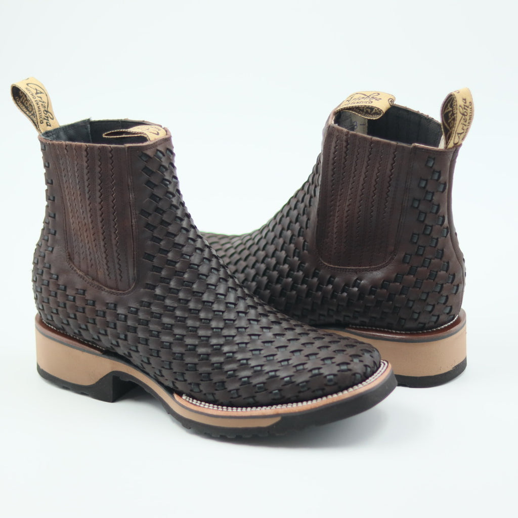 BOTIN BULL PETATILLO SUELA DOBLE DENSIDAD TABACO