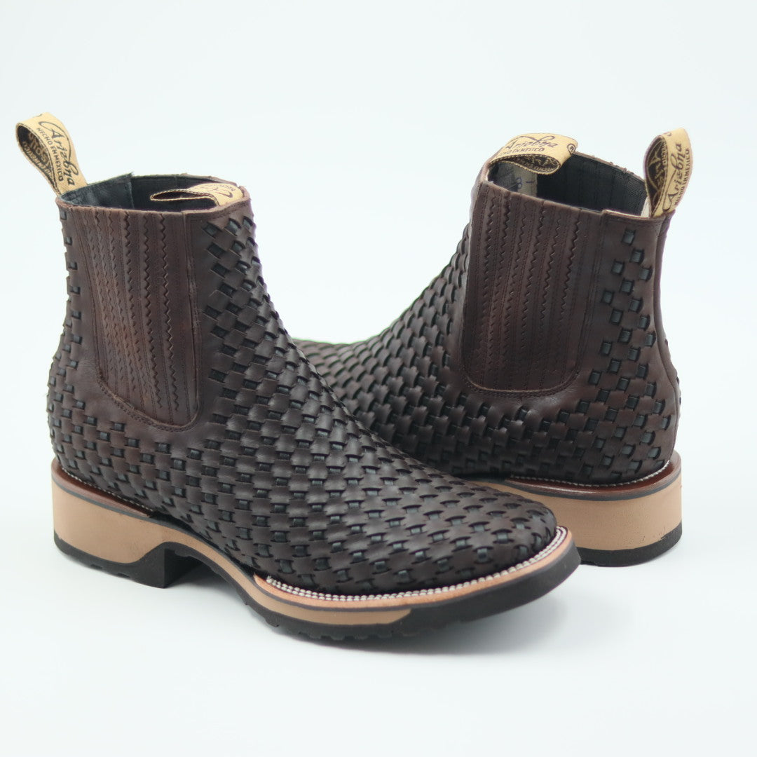 BOTIN BULL PETATILLO SUELA DOBLE DENSIDAD TABACO