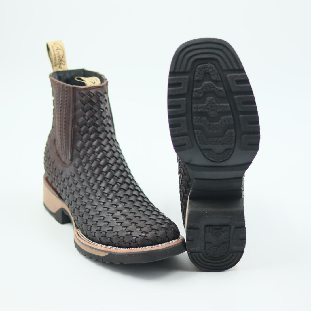 BOTIN BULL PETATILLO SUELA DOBLE DENSIDAD TABACO