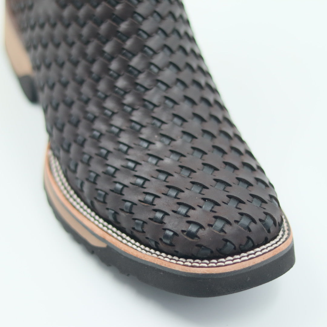 BOTIN BULL PETATILLO SUELA DOBLE DENSIDAD TABACO