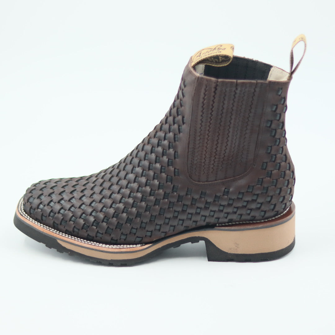 BOTIN BULL PETATILLO SUELA DOBLE DENSIDAD TABACO