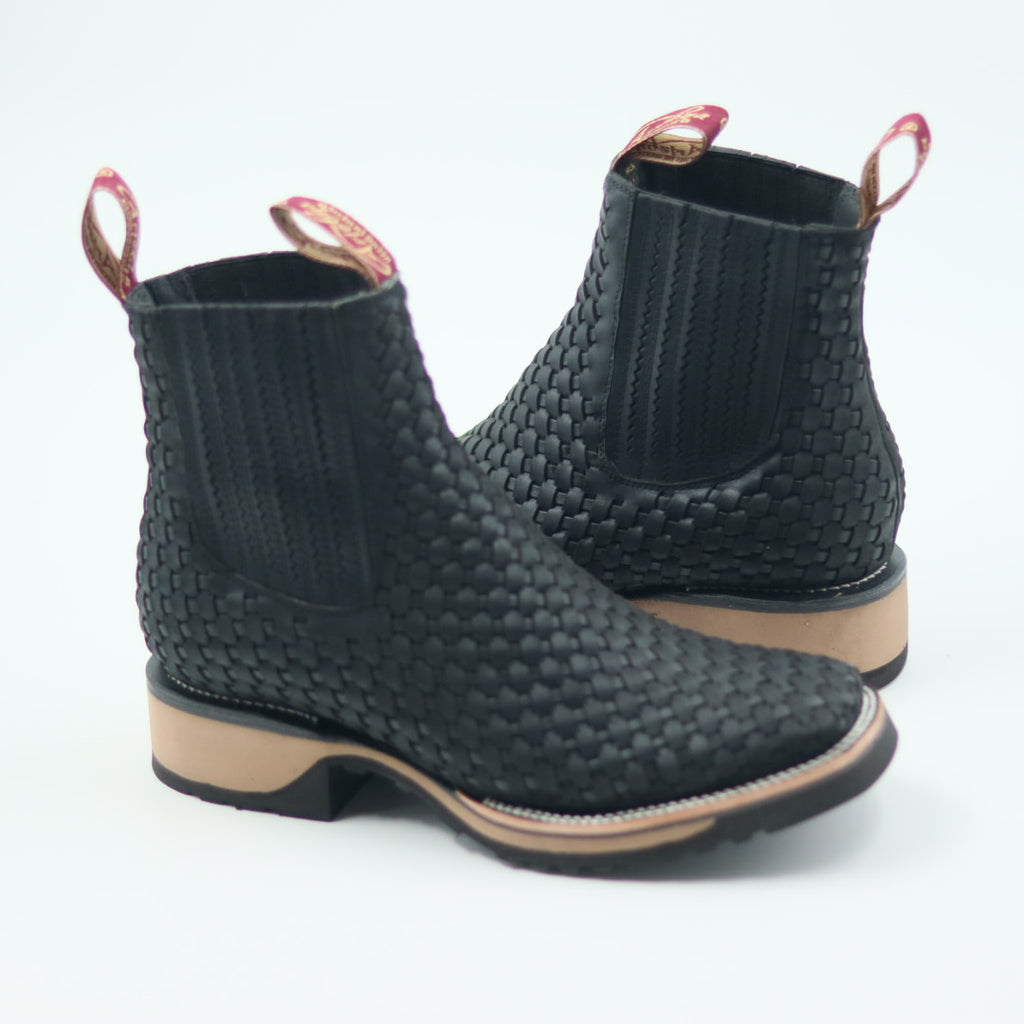 BOTIN BULL PETATILLO SUELA DOBLE DENSIDAD NEGRO
