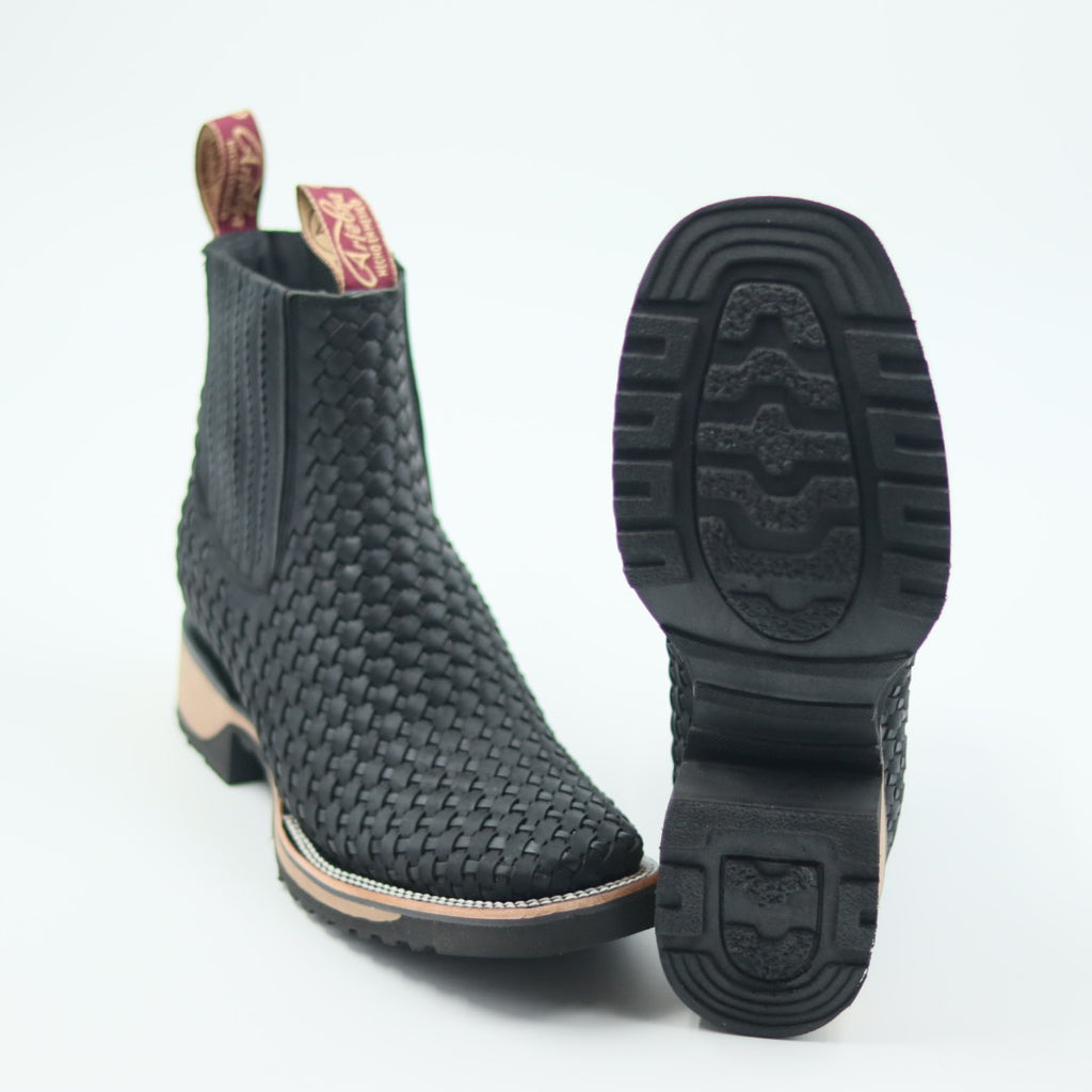 BOTIN BULL PETATILLO SUELA DOBLE DENSIDAD NEGRO