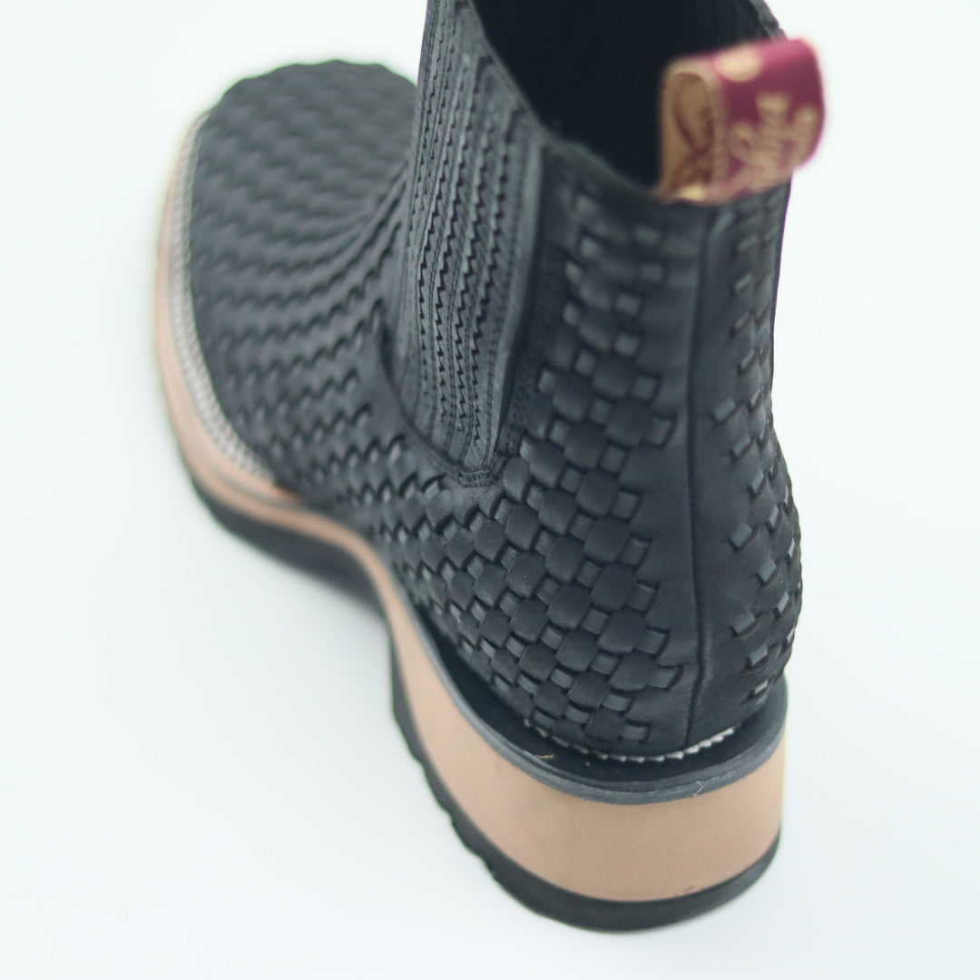 BOTIN BULL PETATILLO SUELA DOBLE DENSIDAD NEGRO