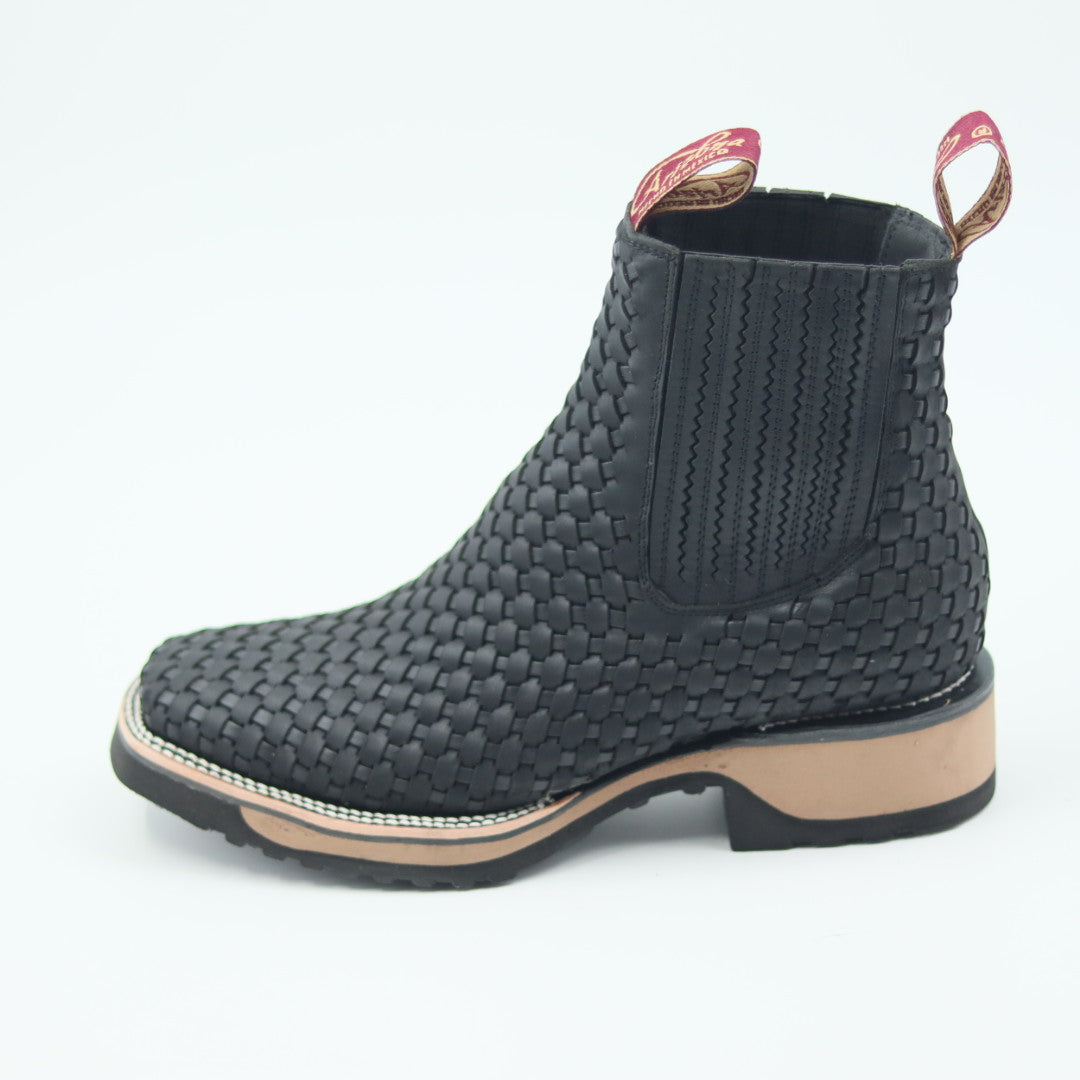 BOTIN BULL PETATILLO SUELA DOBLE DENSIDAD NEGRO