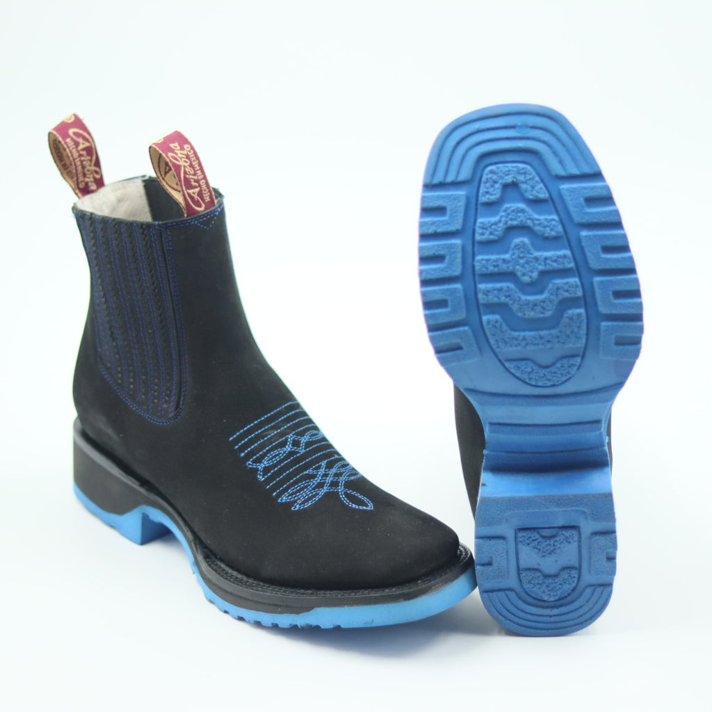 BOTIN BULL SUELA DOBLE DENSIDAD AZUL