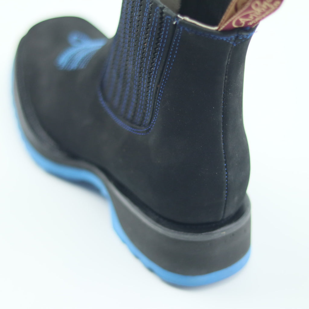 BOTIN BULL SUELA DOBLE DENSIDAD AZUL