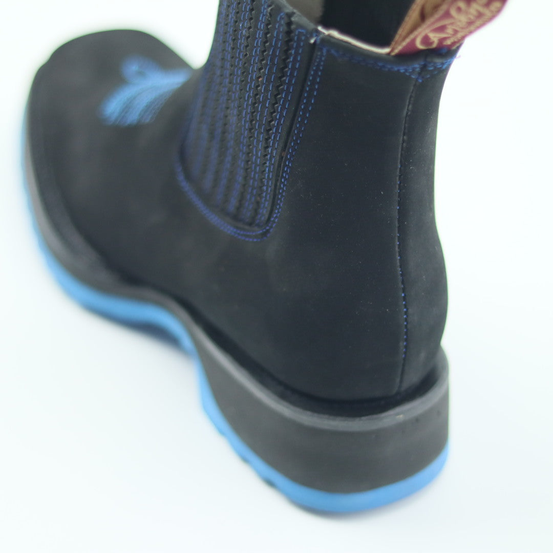 BOTIN BULL SUELA DOBLE DENSIDAD AZUL