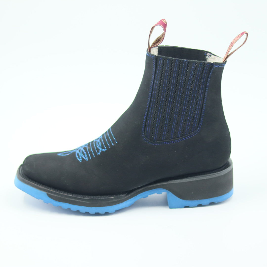 BOTIN BULL SUELA DOBLE DENSIDAD AZUL