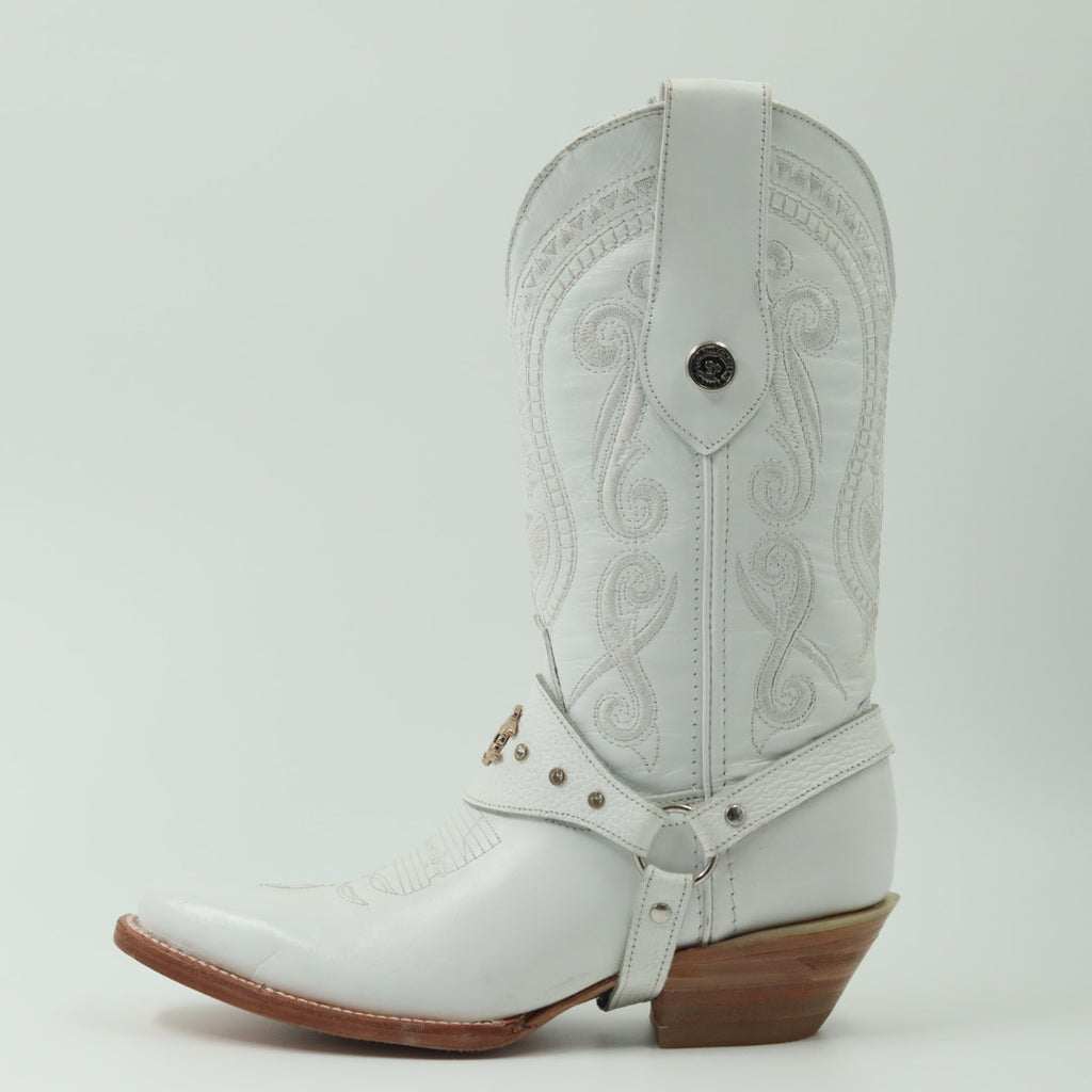 BOTA VAQUERA PARA DAMA DE PIEL MODELO FRANCESA