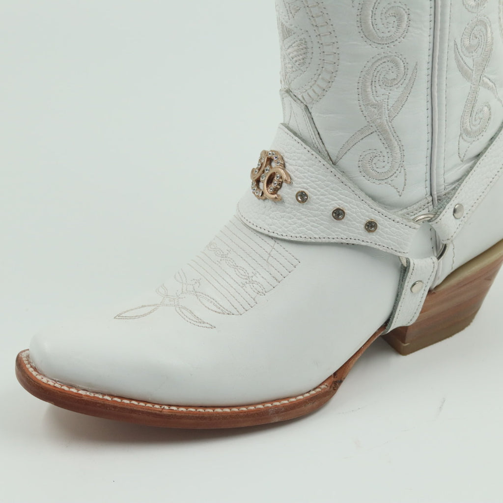 BOTA VAQUERA PARA DAMA DE PIEL MODELO FRANCESA