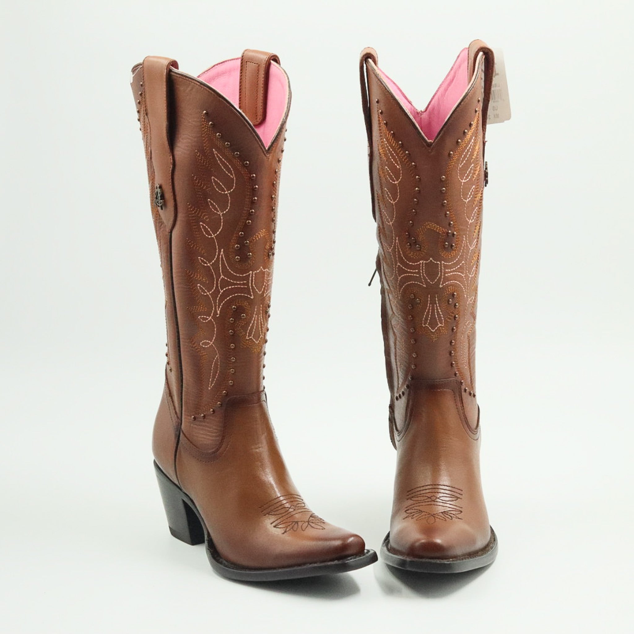 BOTA VAQUERA PARA DAMA DE PIEL MODELO LIBERTY