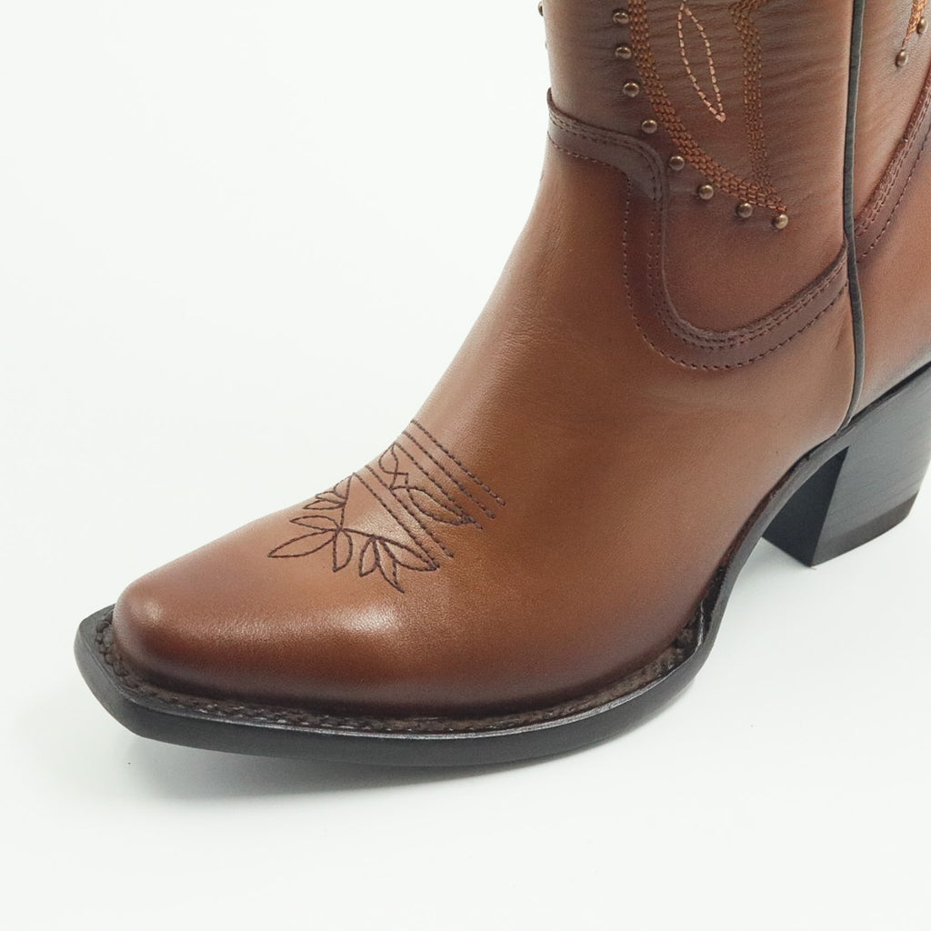 BOTA VAQUERA PARA DAMA DE PIEL MODELO LIBERTY