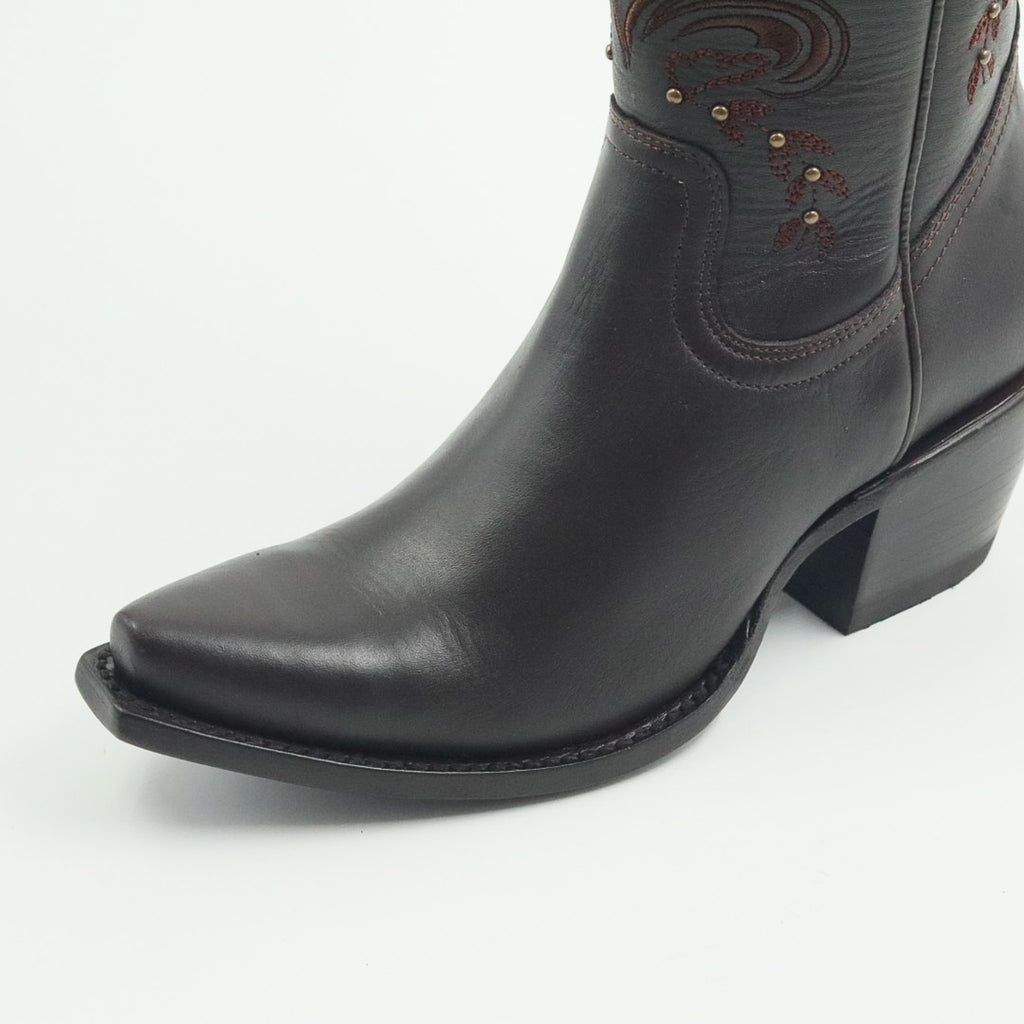 BOTA VAQUERA PARA DAMA DE PIEL MODELO OPERA