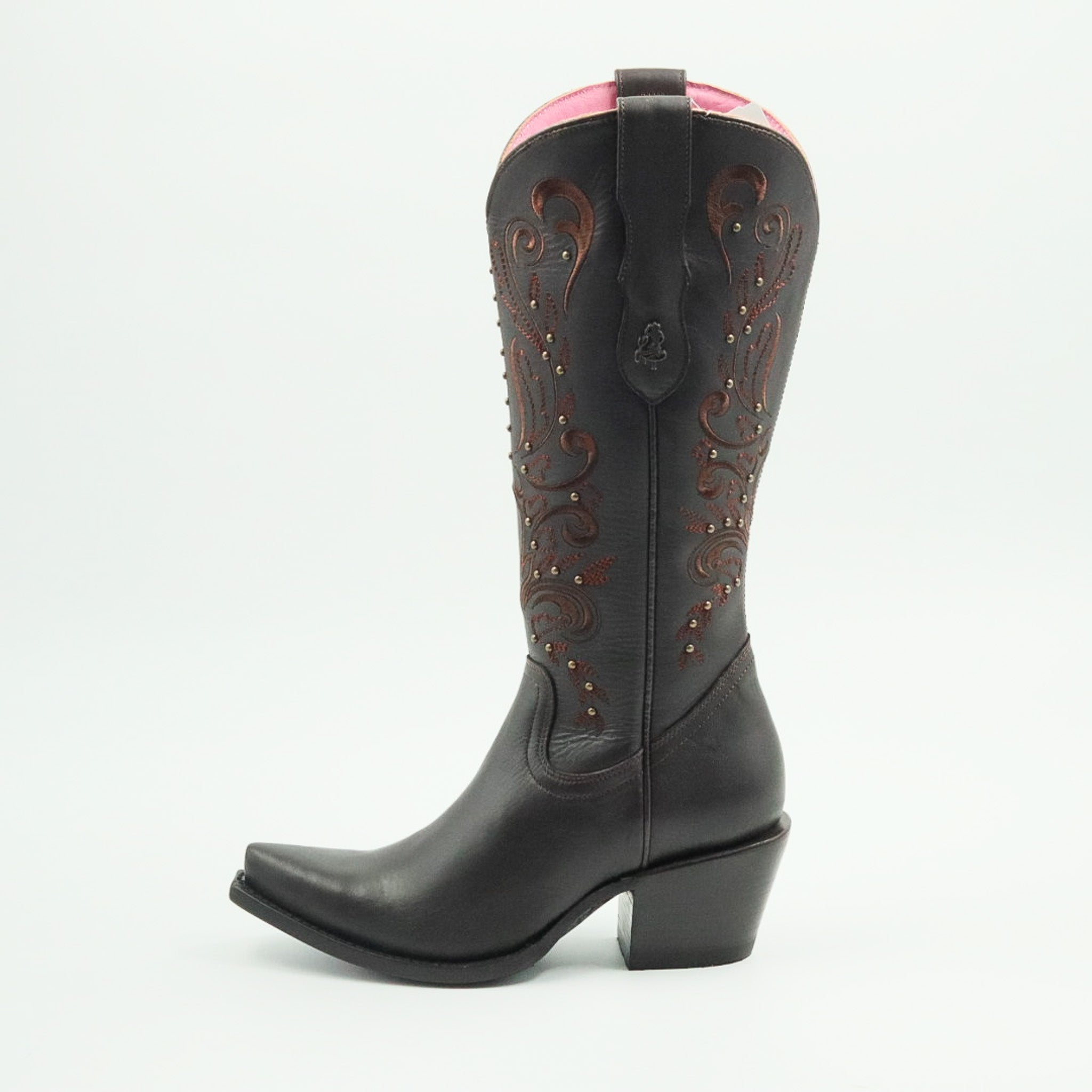 BOTA VAQUERA PARA DAMA DE PIEL MODELO OPERA