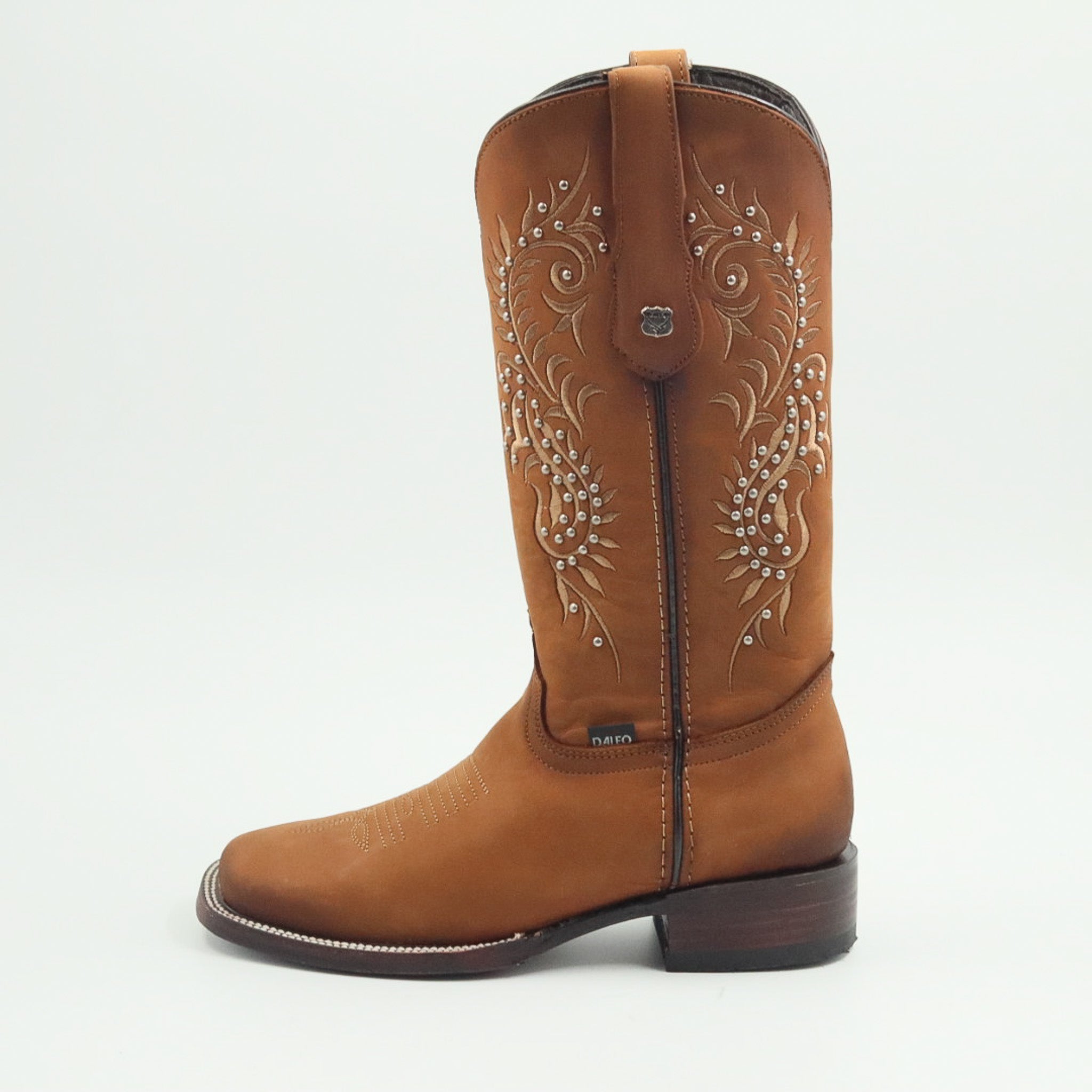 BOTA VAQUERA PARA DAMA DE PIEL MODELO RAQUEL