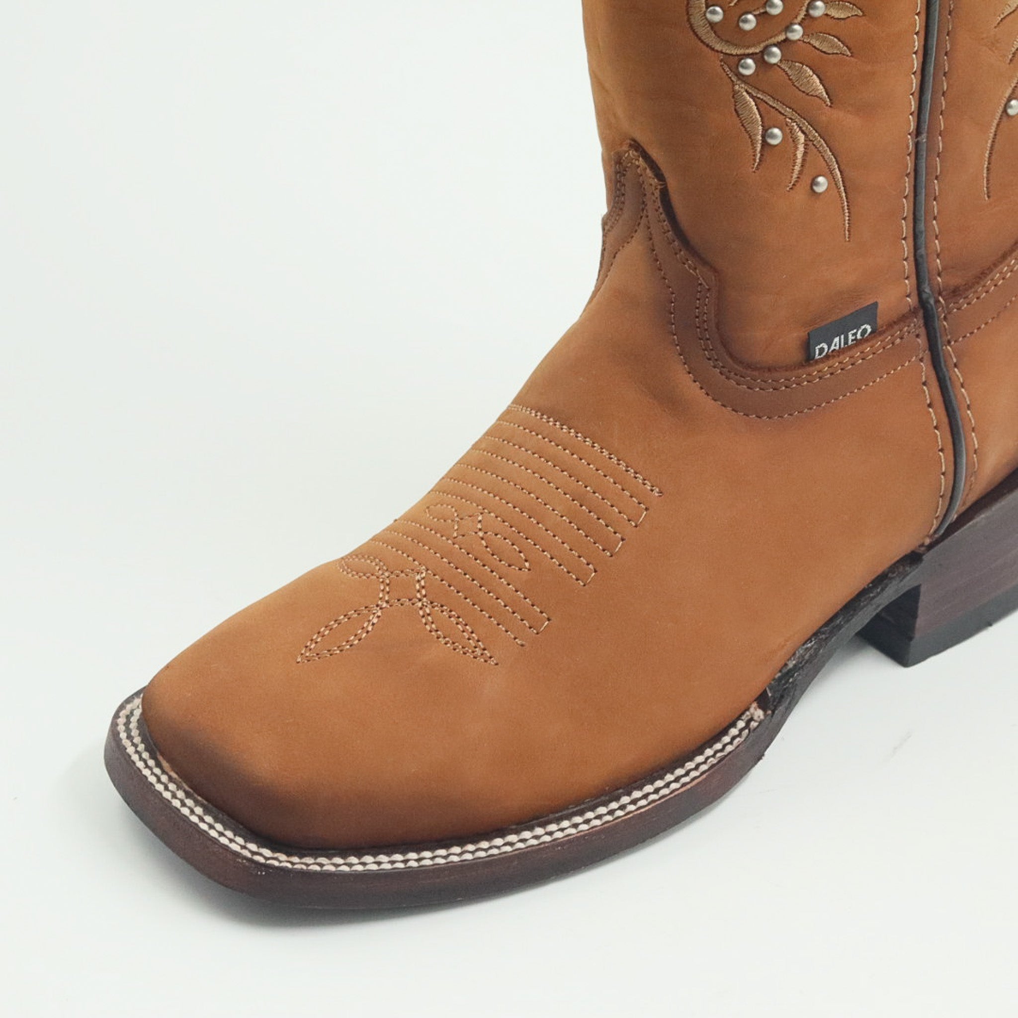 BOTA VAQUERA PARA DAMA DE PIEL MODELO RAQUEL